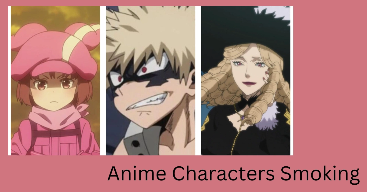 Anime Characters Smoking