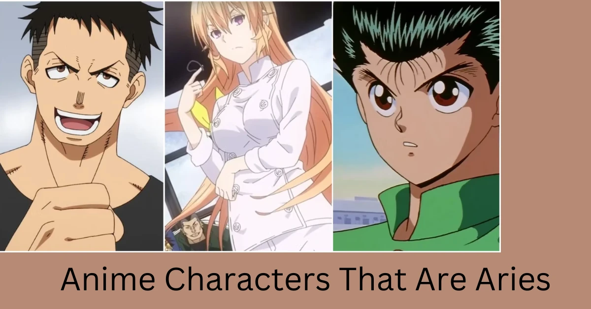 Anime Characters That Are Aries