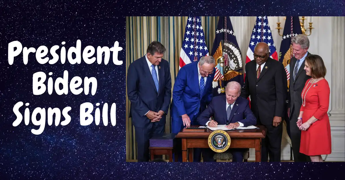 President Biden Signs Bill