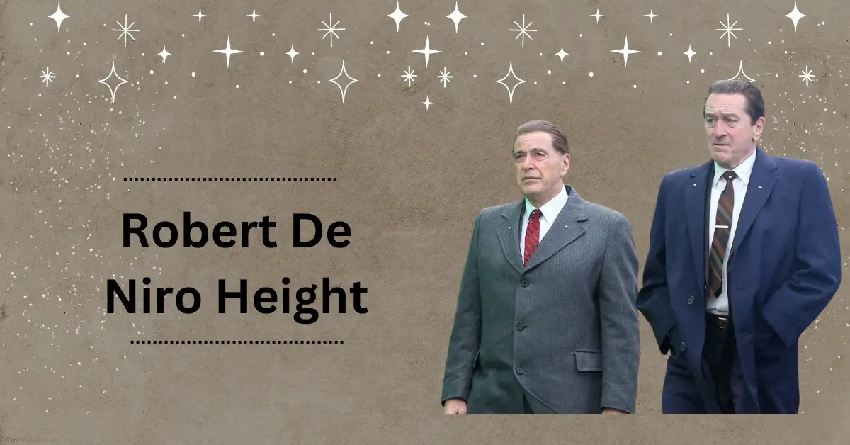 Robert De Niro Height