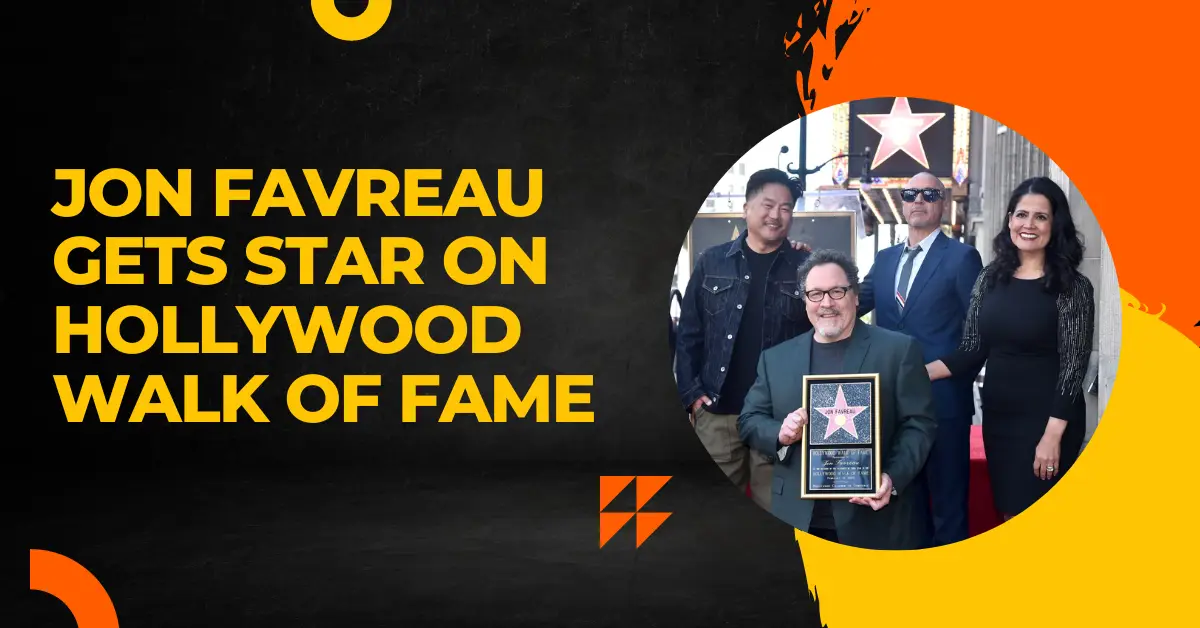 Jon Favreau Gets Star On Hollywood Walk Of Fame