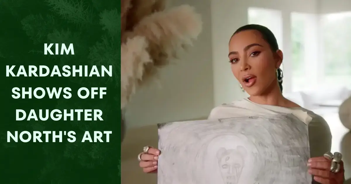 Kim Kardashian Shows Off Daughter North's Art