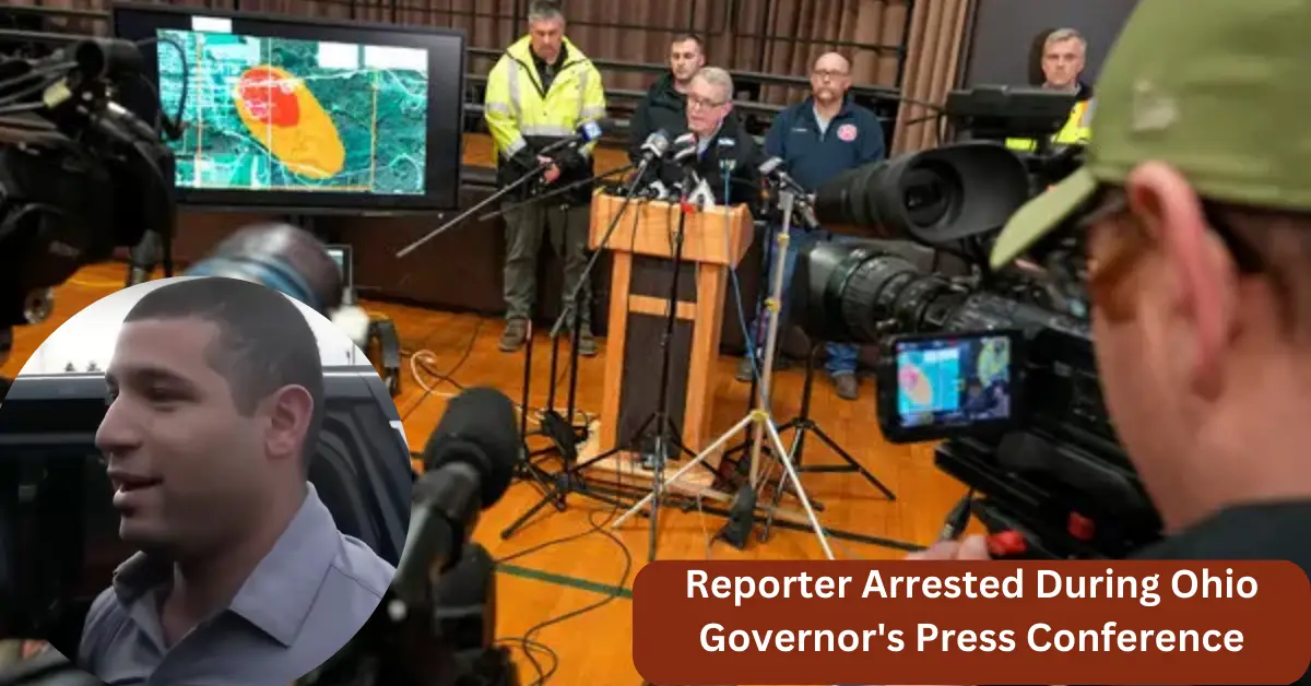 Reporter Arrested During Ohio Governor's Press Conference
