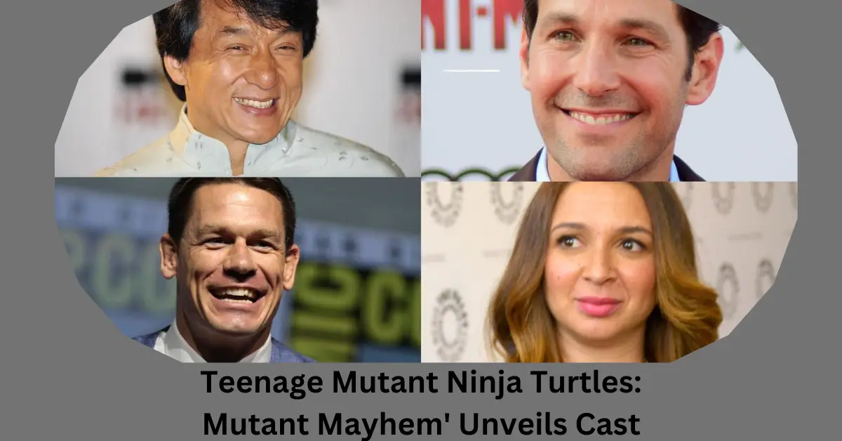 Teenage Mutant Ninja Turtles Mutant Mayhem' Unveils Cast