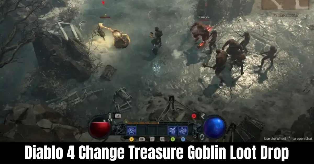 Diablo 4 Change Treasure Goblin Loot Drop